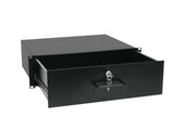 Rack Drawer with lock 3U