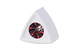 Triangular White Mic Flag