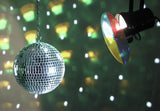 Mirror Ball Set 20cm with Pinspot