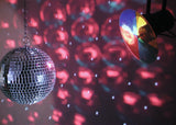 Mirror Ball Set 20cm with Pinspot