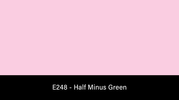 E248 Half Minus Green