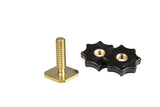 Brass Shoe Adaptor with 1/4-inch male thread