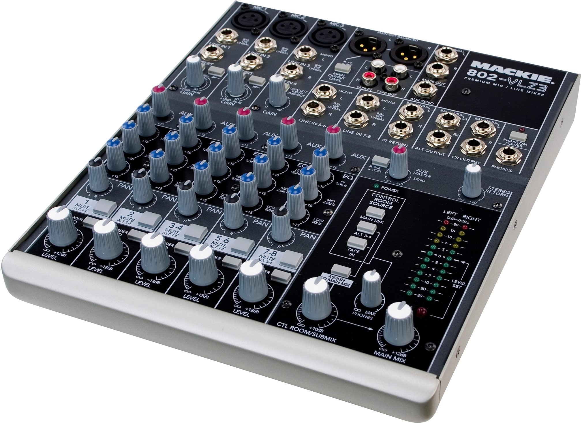 802-VLZ3 MACKIE Non-Powered Mixer – Promedia